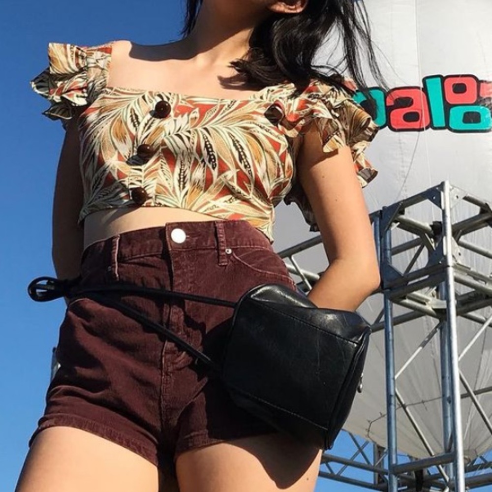 Ruffle Crop Top - Picture 4 of 4